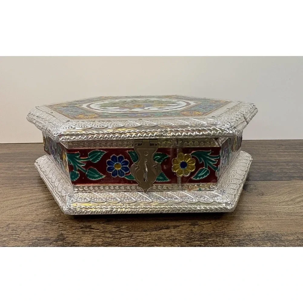Vintage Indian Meenakari 9